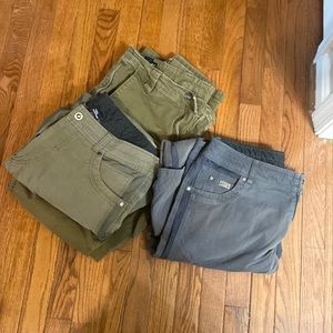 Bundle of Kuhl and Vertx 36x32 work pants